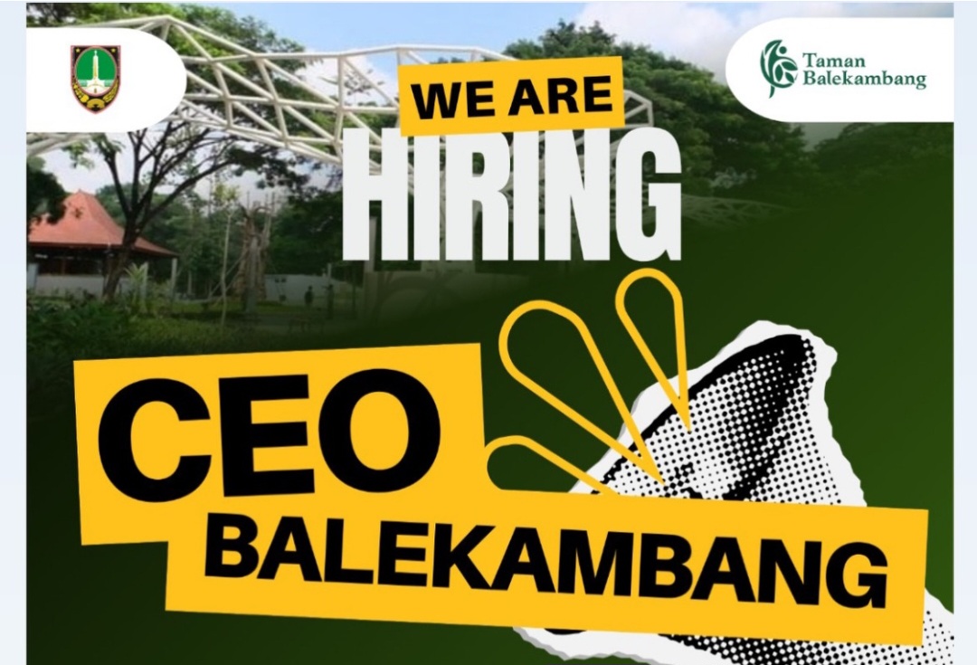 Lowongan Kerja! Taman Balekambang Buka Rekrutmen untuk Posisi Pimpinan, Ini Persyaratan dan Mekanismenya