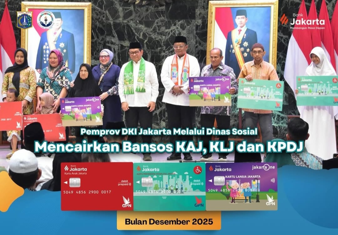 ALHAMDULILLAH! Bansos PKD DKI Jakarta Periode Desember 2025 Cair, Ini Kriteria Penerimanya