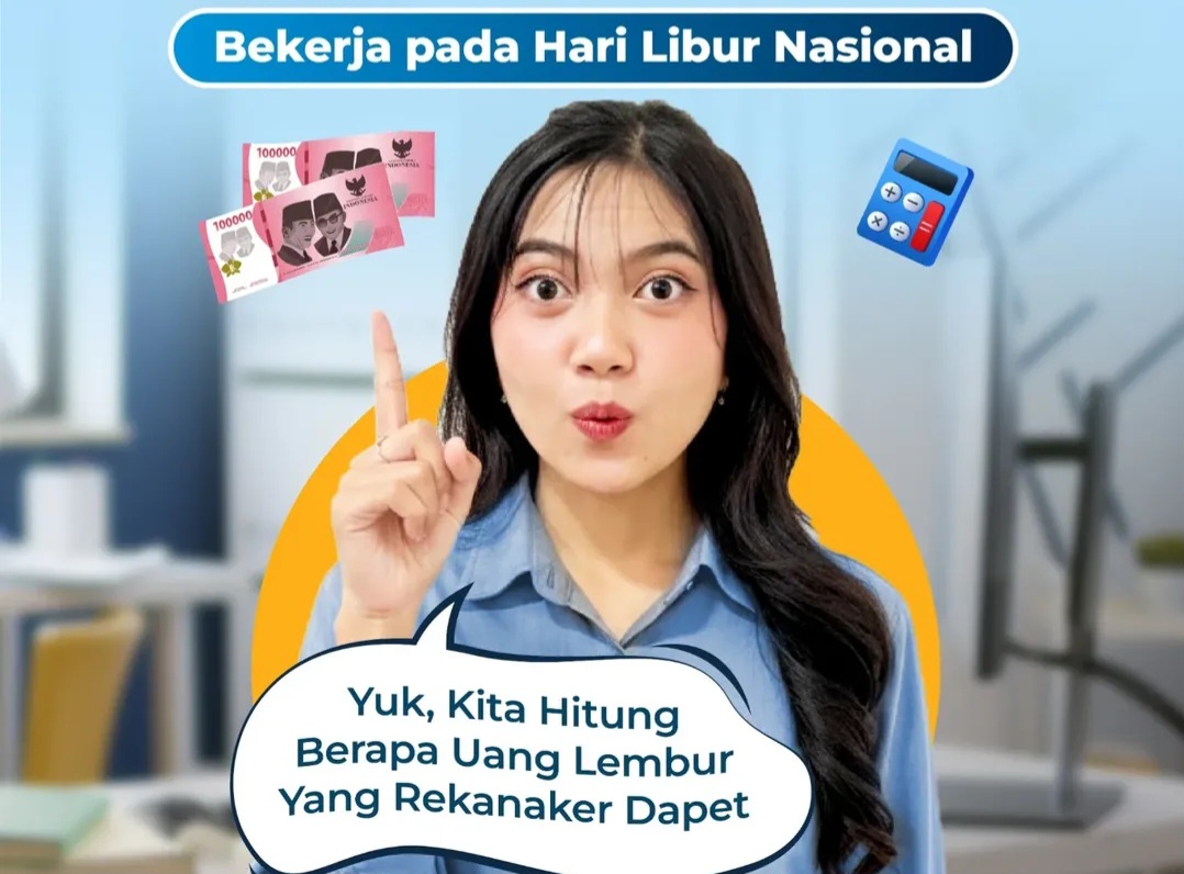 Tetap Kerja Saat Libur Nataru 2025 2026? Ini Dia Cara Menghitung Upah Lembur Sesuai Aturan Pemerintah